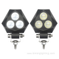 New mini triangle diamond design 2.6Inch 9W Osram chip 3pods LED auto work light